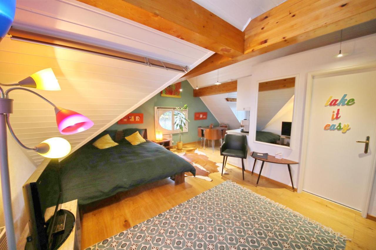 Corseaux Beach Rooms-Riviera Beach Apartments Vevey Ngoại thất bức ảnh