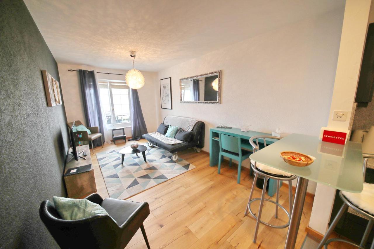 Corseaux Beach Rooms-Riviera Beach Apartments Vevey Ngoại thất bức ảnh