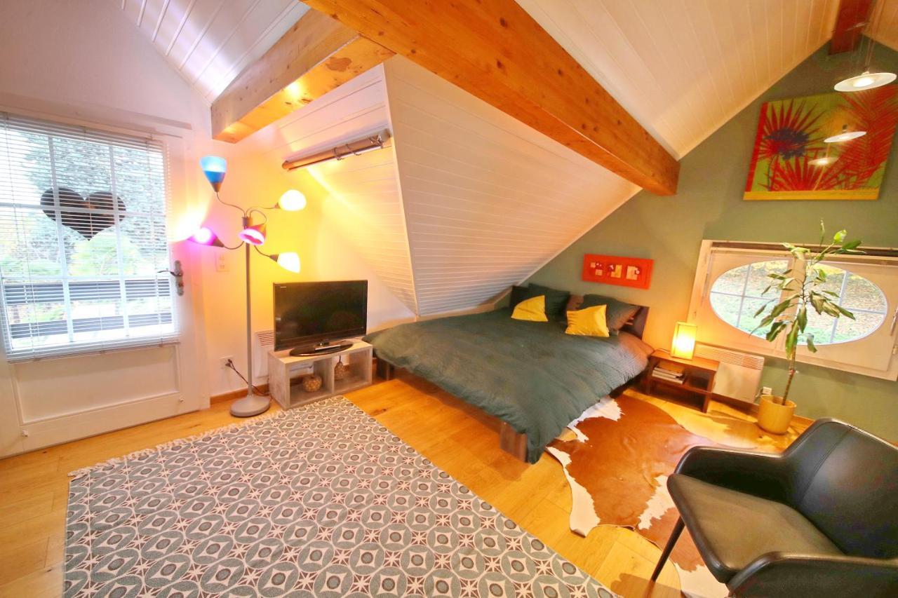 Corseaux Beach Rooms-Riviera Beach Apartments Vevey Ngoại thất bức ảnh