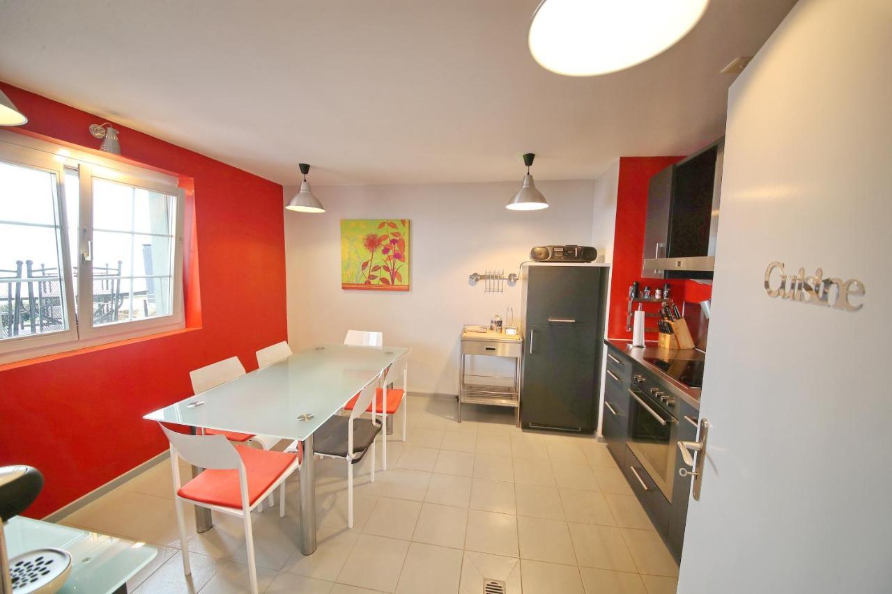Corseaux Beach Rooms-Riviera Beach Apartments Vevey Ngoại thất bức ảnh