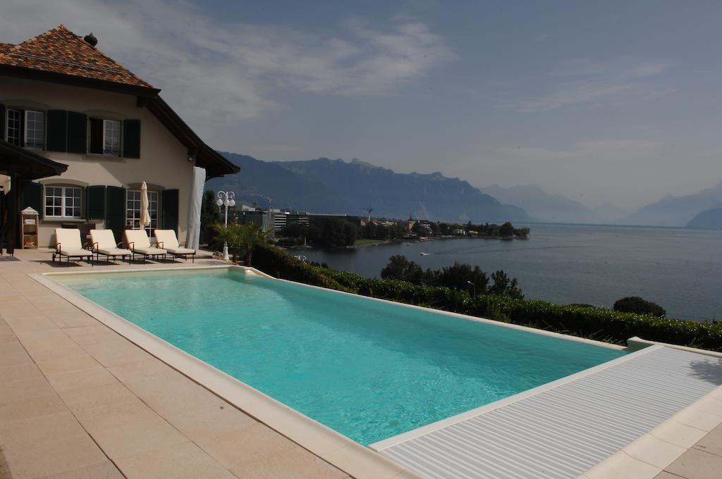 Corseaux Beach Rooms-Riviera Beach Apartments Vevey Ngoại thất bức ảnh
